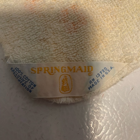 Vintage Floral Patterned washcloths - Picture 5 of 5